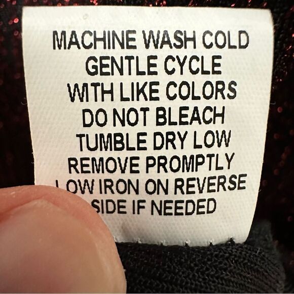 NY Collection size 3XL red top - Picture 6 of 7